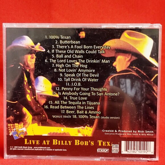 Live at Billy Bobs Texas Kevin Fowler CD 2007 - Picture 2 of 8